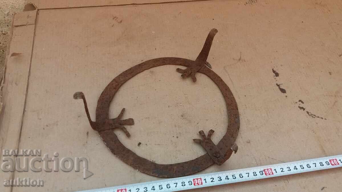 ΠΑΛΑΙΟ ΜΑΣΙΦ ΜΙΚΡΟ ΣΙΔΕΡΕΝΙΟ ΠΥΡΟΣΤΗΡΙΟ - 7