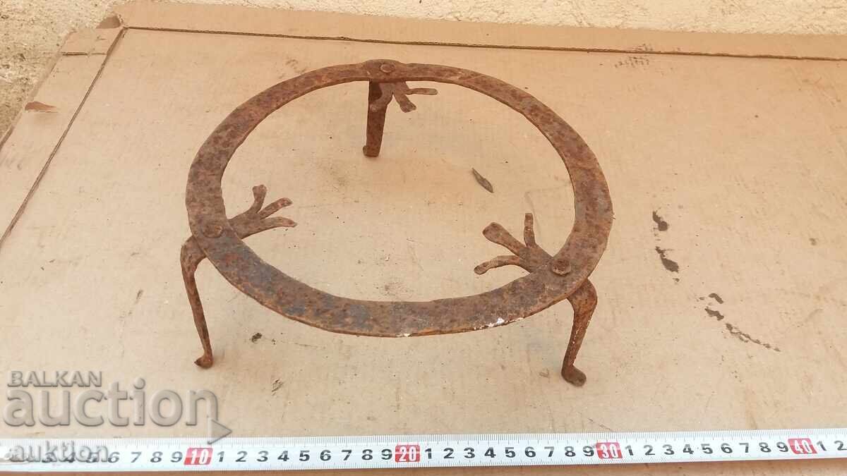 ΠΑΛΑΙΟ ΜΑΣΙΦ ΜΙΚΡΟ ΣΙΔΕΡΕΝΙΟ ΠΥΡΟΣΤΗΡΙΟ