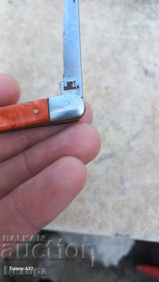 Аукцион БЪЛГАРСКИ ДЖОБЕН НОЖ ПЕТКО ДЕНЕВ ТЪРНОВО СГЪВАЕМА НОЖКА