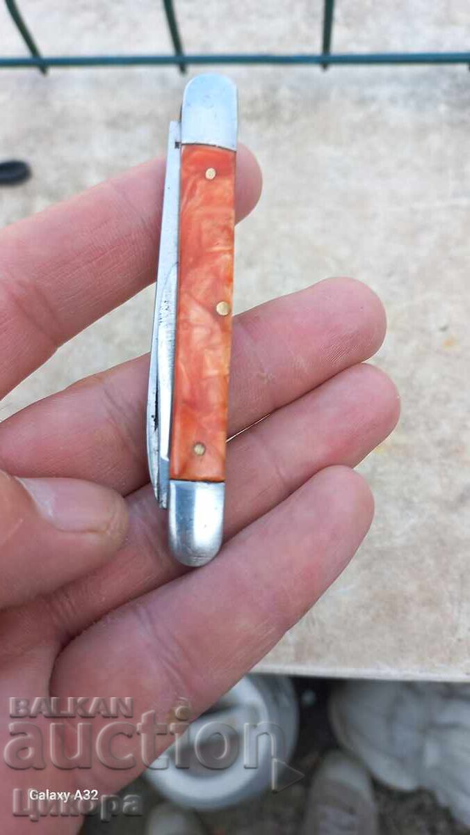 БЪЛГАРСКИ ДЖОБЕН НОЖ ПЕТКО ДЕНЕВ ТЪРНОВО СГЪВАЕМА НОЖКА - 5