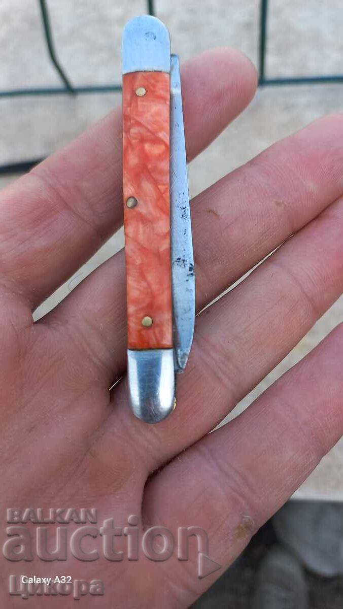 БЪЛГАРСКИ ДЖОБЕН НОЖ ПЕТКО ДЕНЕВ ТЪРНОВО СГЪВАЕМА НОЖКА - 6