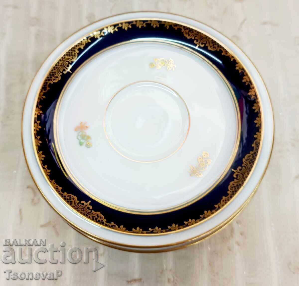 Σετ πορσελάνης Rosenthal, μοντέλο Winifred, κοβάλτιο και χρυσός - 6 Σετ πορσελάνης Rosenthal, μοντέλο Winifred, κοβάλτιο και χρυσός - 6