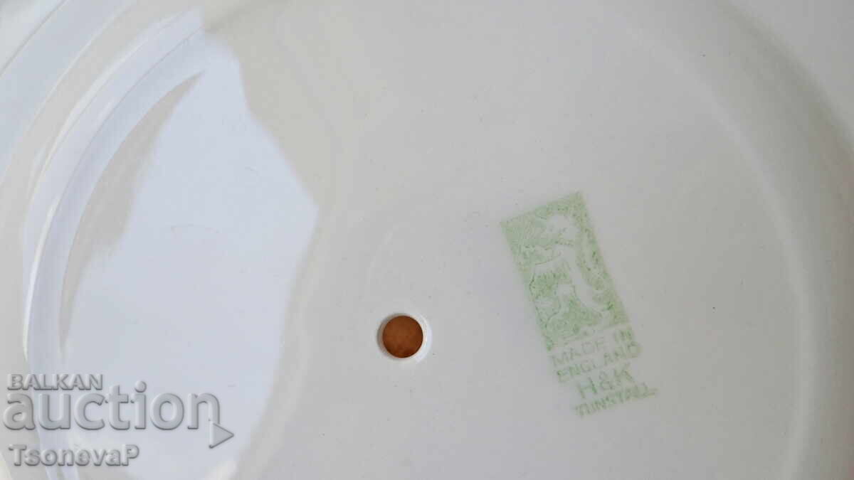 Porcelain tray with metal handle - 6 Porcelain tray with metal handle - 6