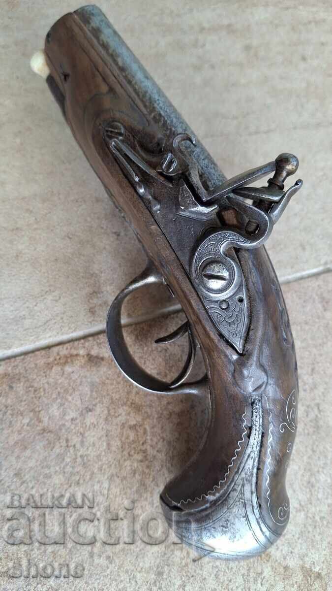 Livrarea Pistol, pistol cu cremene, pușcă, arme