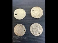 Ακτσέ, τουρκικά νομίσματα