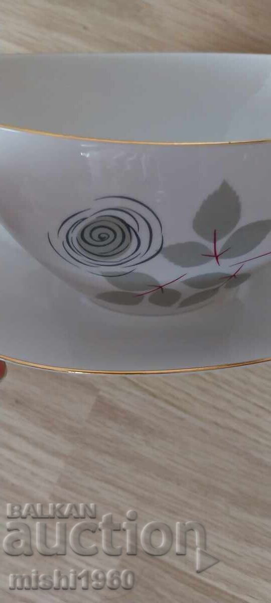 Порцеланова сосиера с цена 10.00 лв. | € 5.11 Порцеланова сосиера с цена 10.00 лв. | € 5.11