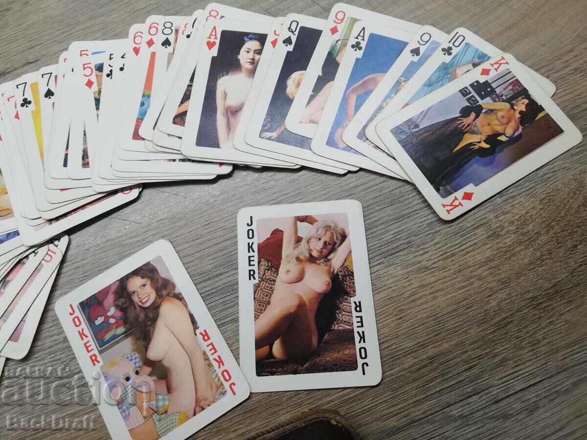 Παλιές Ρετρό Ερωτικές Κάρτες, Τράπουλα με Δερμάτινη Θήκη με τιμή 49.00 BGN | € 25.05