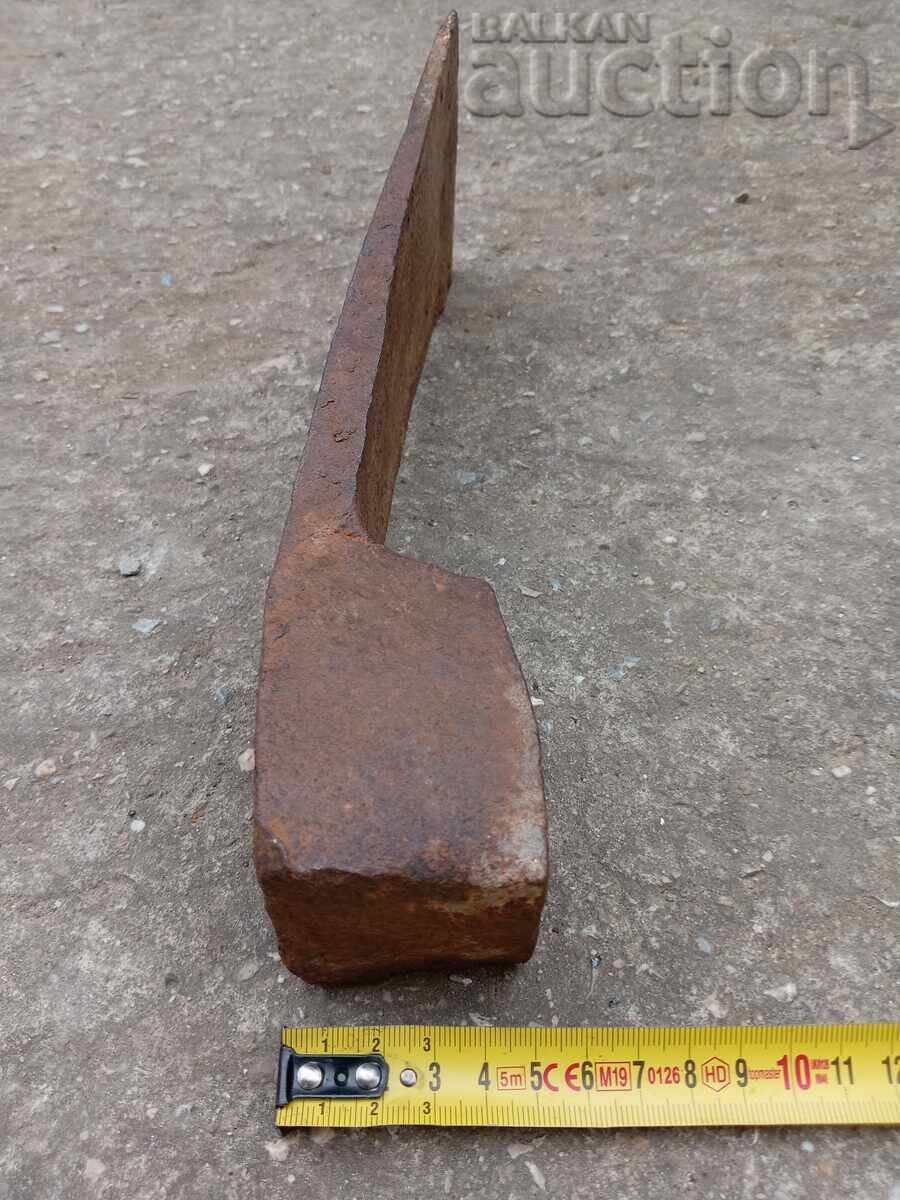 Παλιό σφυρήλατο σίδηρο περιστρεφόμενη πόρπη - 6