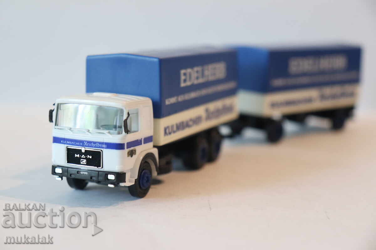 HERPA H0 1/87 MAN CAMION MODEL TIR cu preț 15.00 BGN | € 7.67