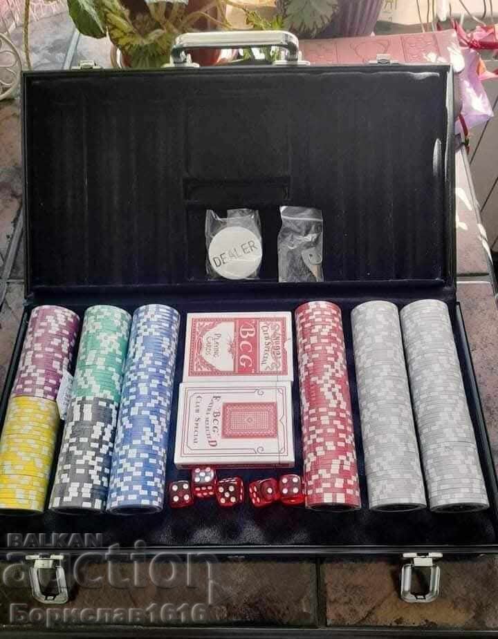 POKER CHIPS - THE BIG ONE IS AVAILABLE! with price 50.00 BGN | € 25.56 POKER CHIPS - THE BIG ONE IS AVAILABLE! with price 50.00 BGN | € 25.56
