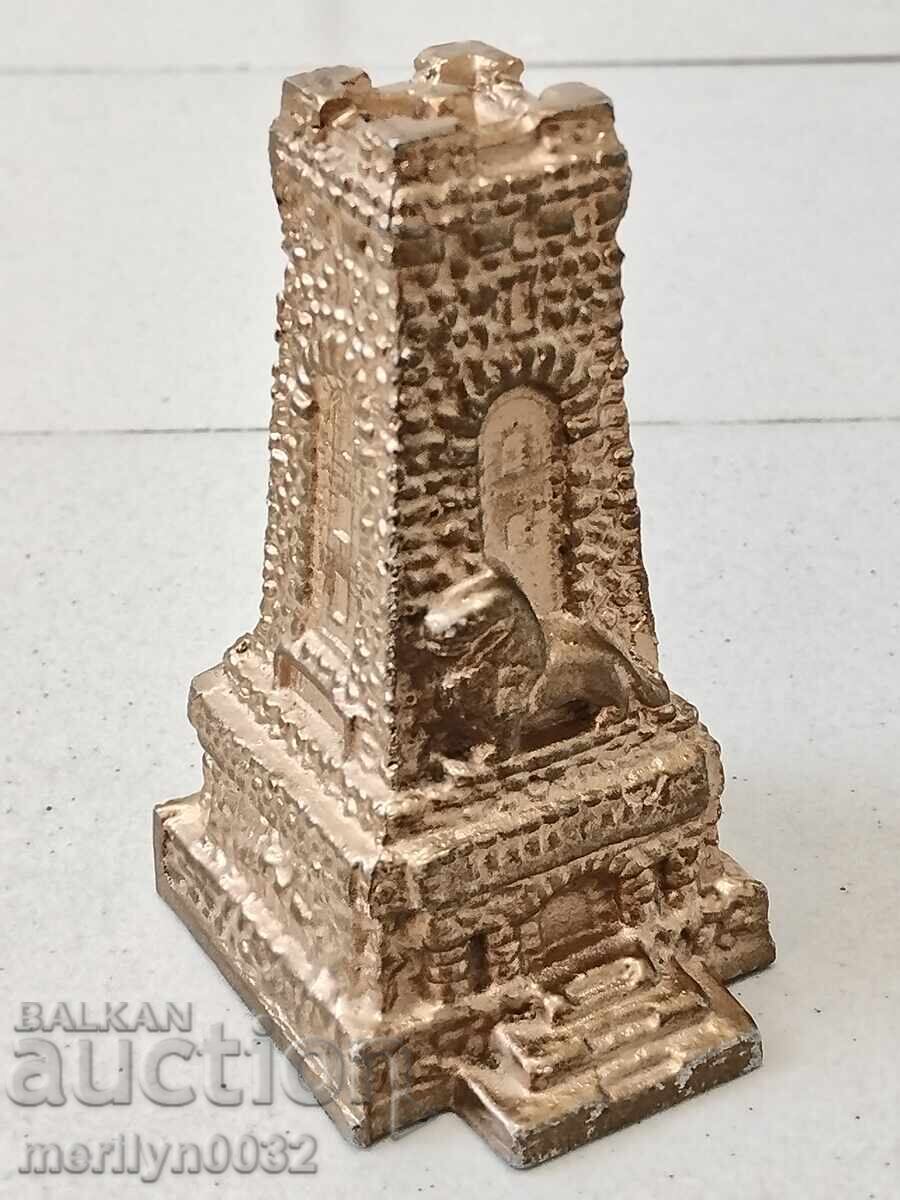 Алуминиев макет на паметника Шипка, пластика, фигура - 5