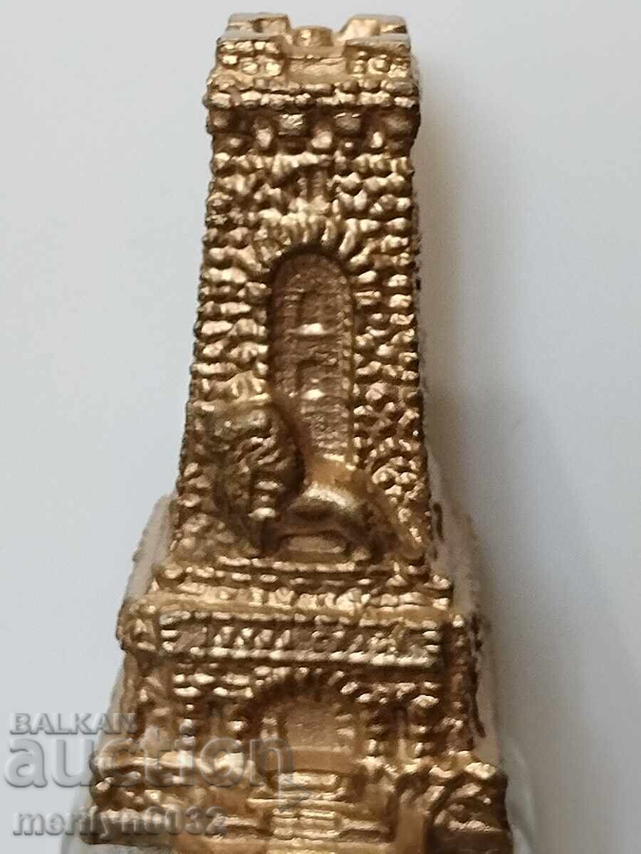 Алуминиев макет на паметника Шипка, пластика, фигура