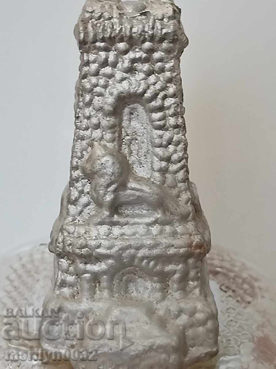 Aluminum model of the Shipka Monument, plastic, figure - 6 Aluminum model of the Shipka Monument, plastic, figure - 6