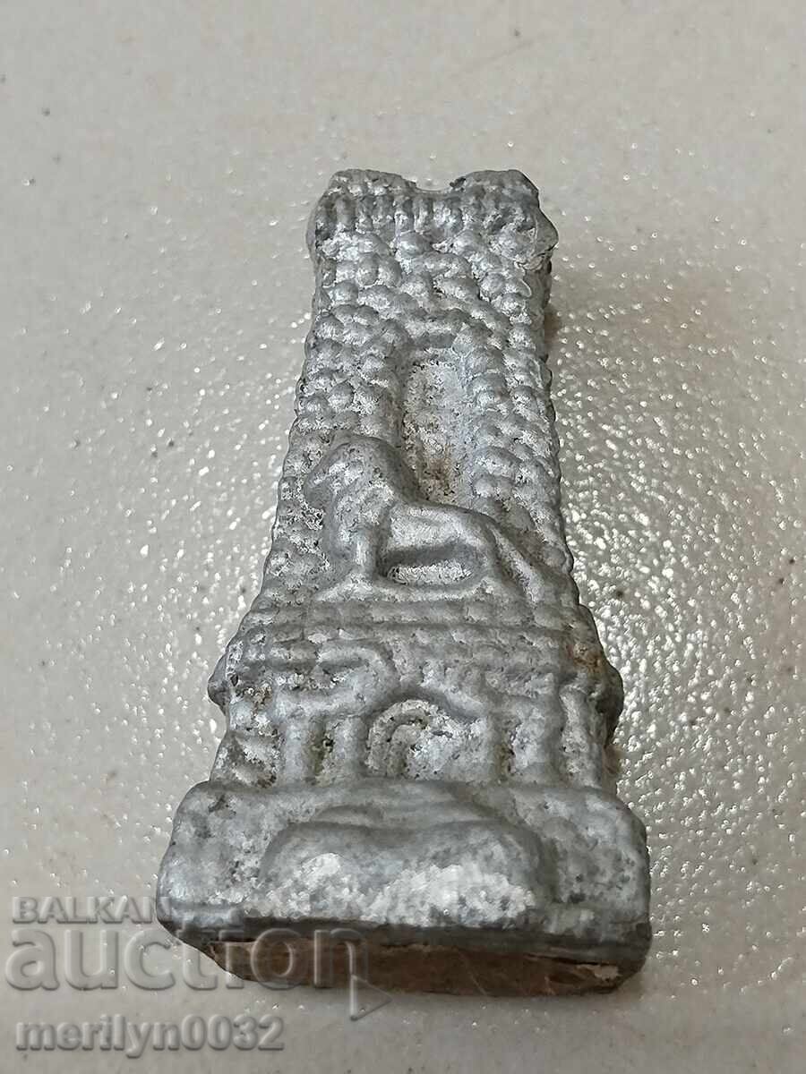 Aluminum model of the Shipka Monument, plastic, figure Aluminum model of the Shipka Monument, plastic, figure