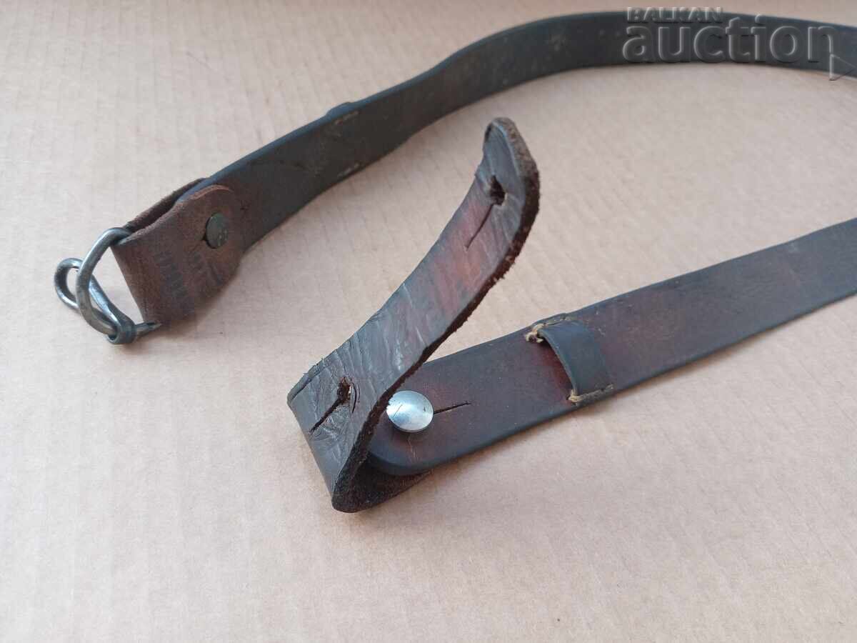 Curea din piele pentru pușcă carabina - 5 Curea din piele pentru pușcă carabina - 5