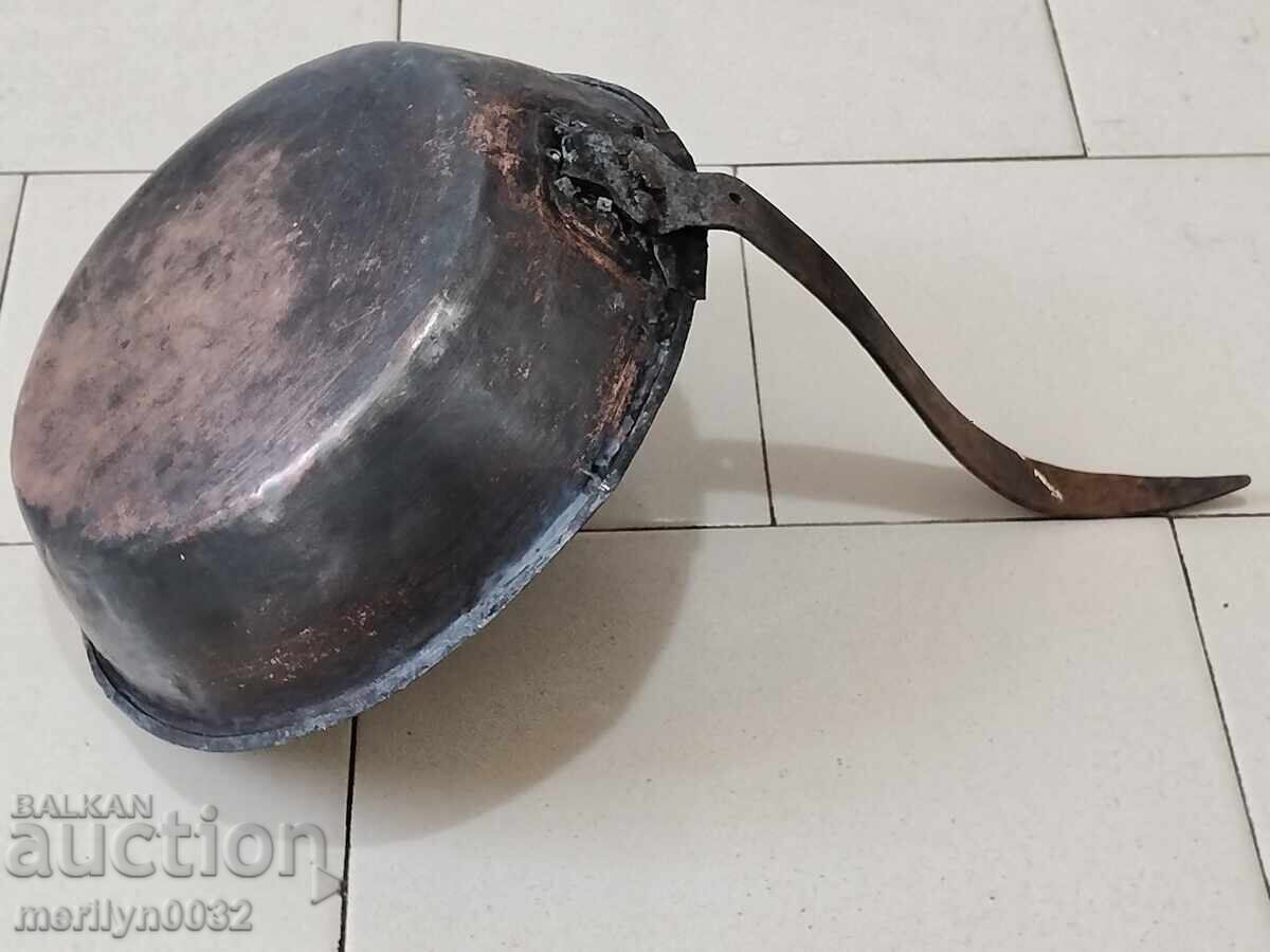 Δημοπρασία Παλιό χάλκινο ταψί, χαλκός, δίσκος, χάλκινο δοχείο
