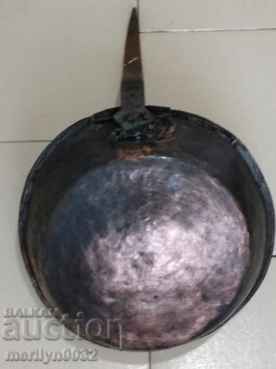 Παράδοση Παλιό χάλκινο ταψί, χαλκός, δίσκος, χάλκινο δοχείο