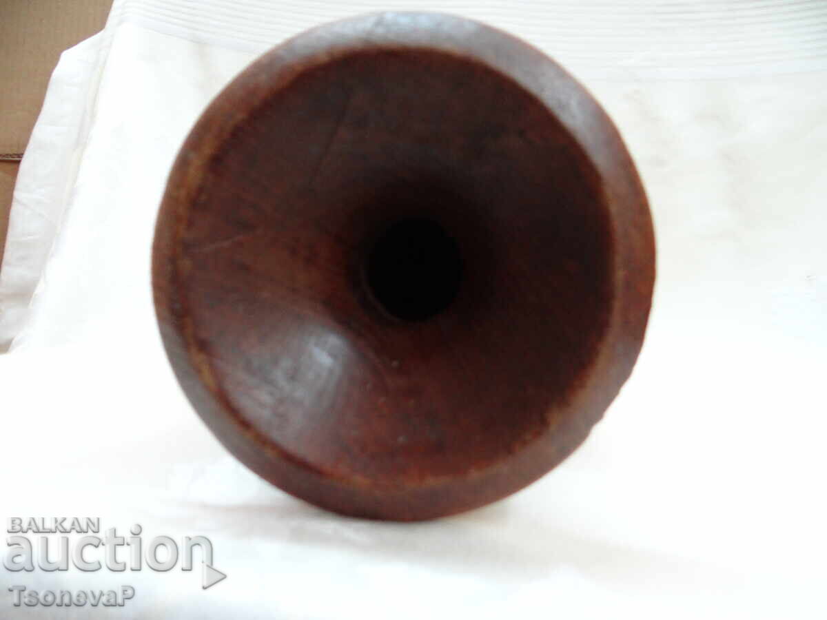Μεγάλο χειροποίητο και σκαλιστό ξύλινο βάζο - 7 Μεγάλο χειροποίητο και σκαλιστό ξύλινο βάζο - 7