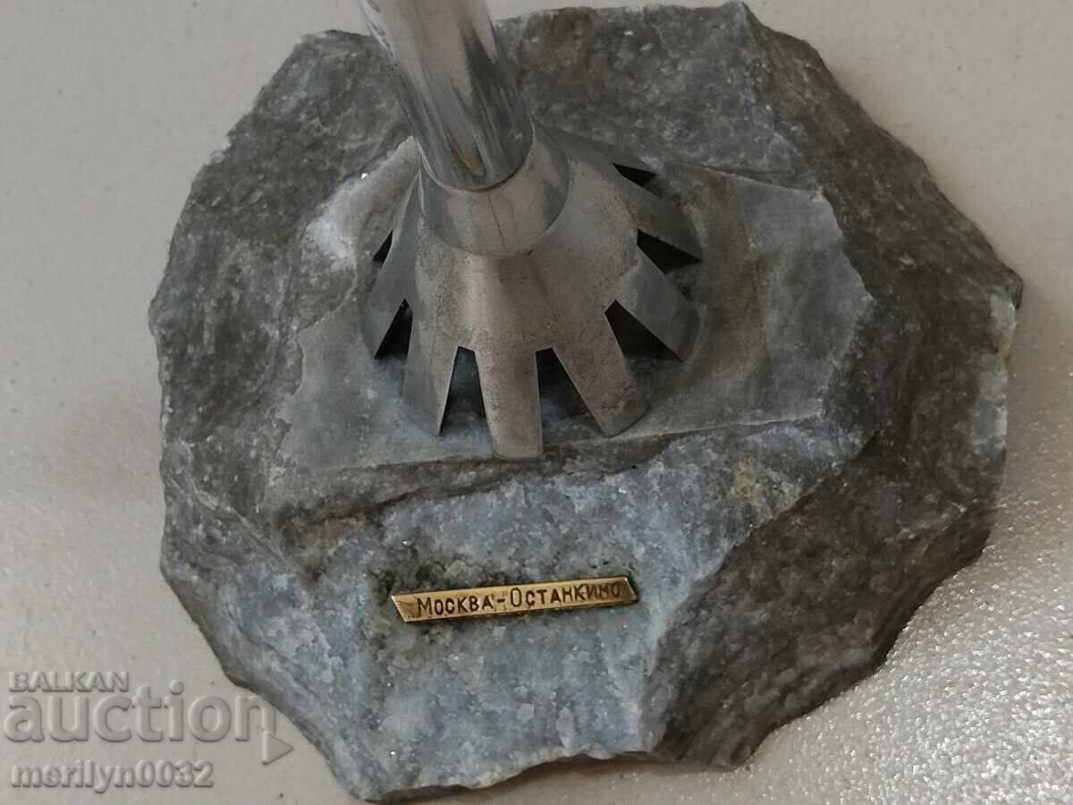 Награден макет кулата в Останкино 1972 г Москва фигура - 7 Награден макет кулата в Останкино 1972 г Москва фигура - 7