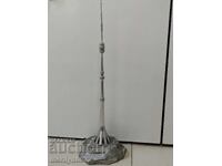Model premiat Turnul Ostankino 1972 Moscova figurină