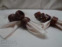 Wooden napkin rings