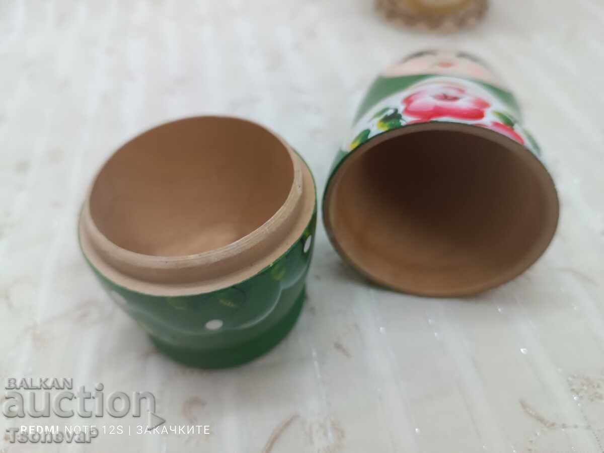 Μοναχική ζωγραφισμένη ματριόσκα - 5 Μοναχική ζωγραφισμένη ματριόσκα - 5