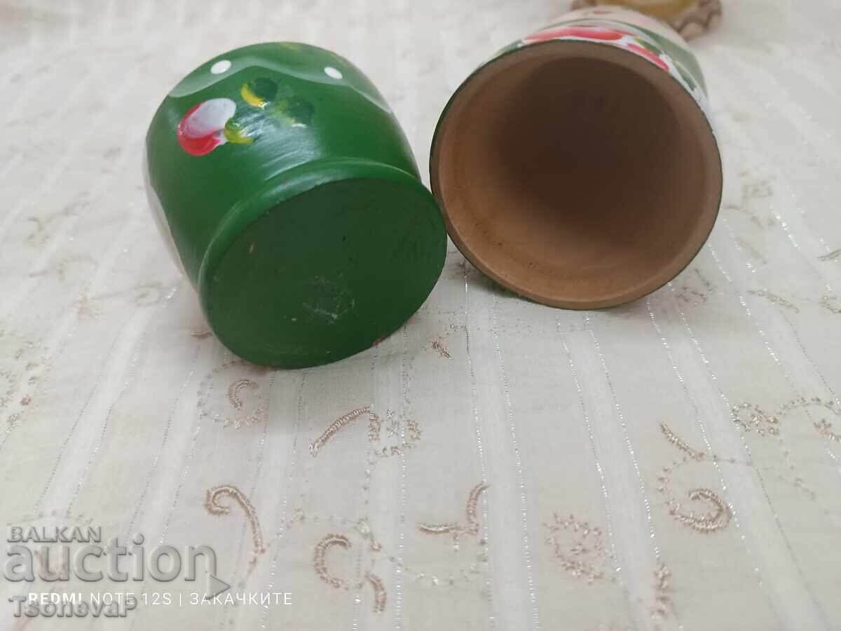 Μοναχική ζωγραφισμένη ματριόσκα - 6 Μοναχική ζωγραφισμένη ματριόσκα - 6