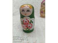 Lonely painted matryoshka doll