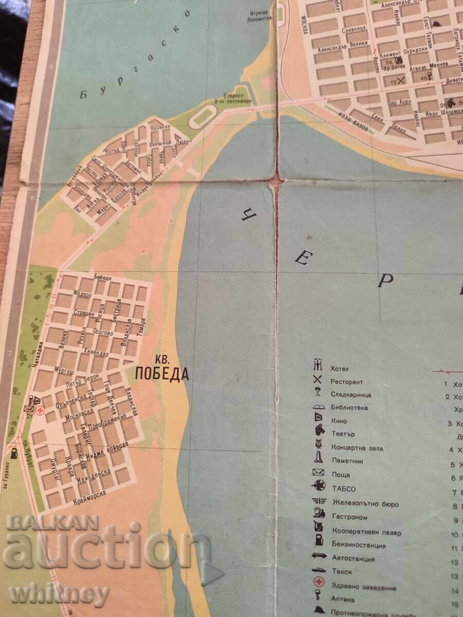 Χάρτης του Μπουργκάς 1964 - 5