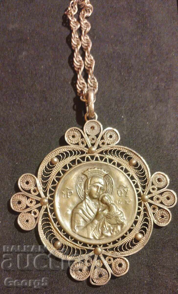 Αναγεννησιακή παναγία φιλιγκράν με τιμή 470.00 BGN | € 240.31