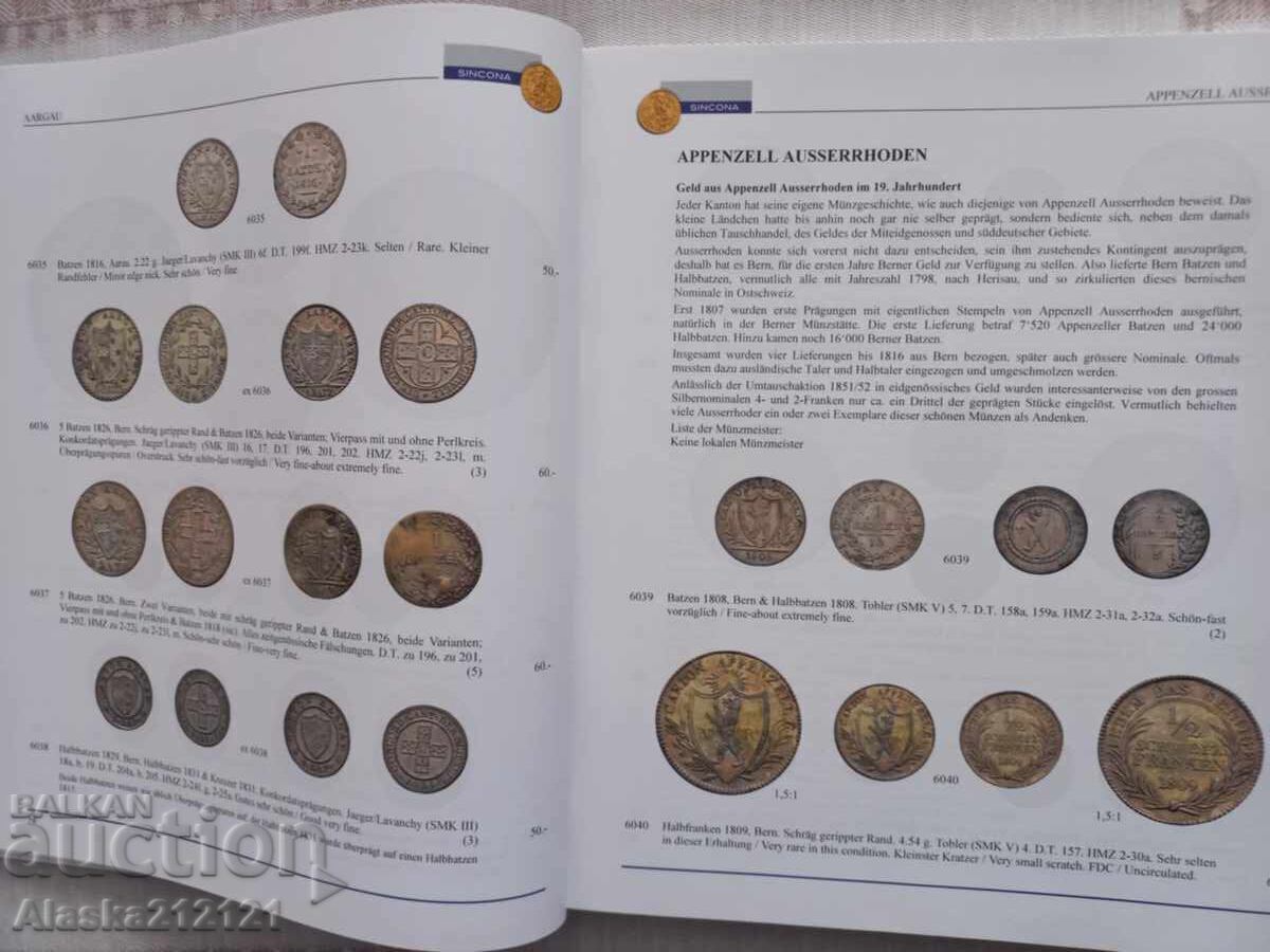 Numismatics - Auction catalog for medieval coins with price 6.00 BGN | € 3.07