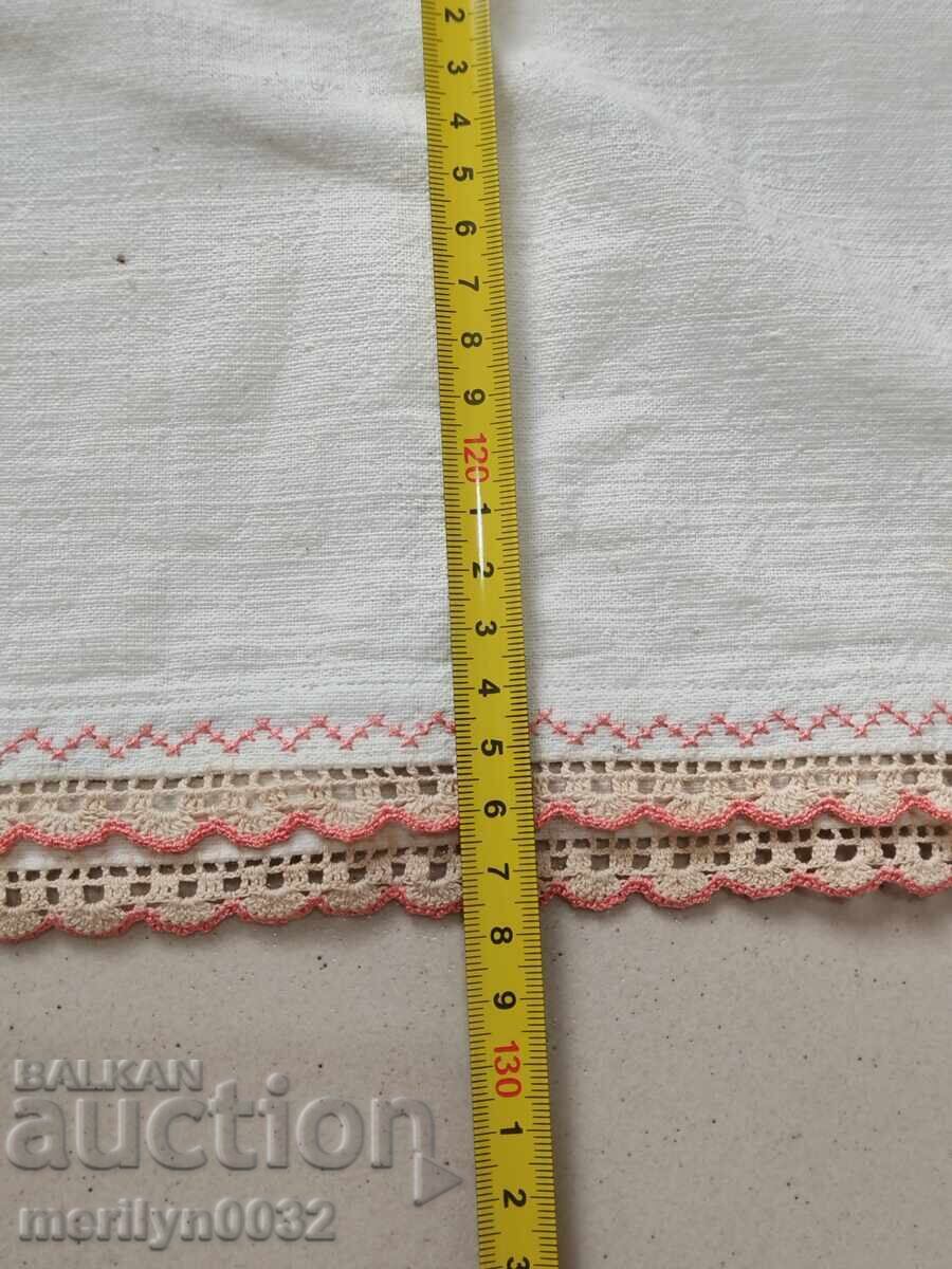 Cămașă bătrână broderie manuală chenar șezlong costum sukman - 6