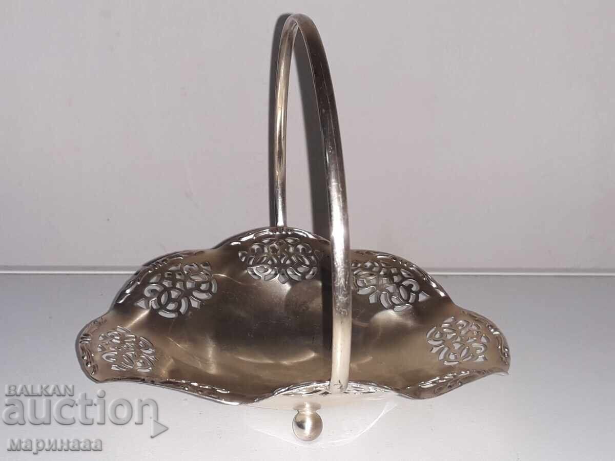 COȘULEȚ. ALAMĂ ARGINTATĂ