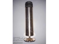 VAZĂ MASIVĂ. ALAMĂ ARGINTATĂ