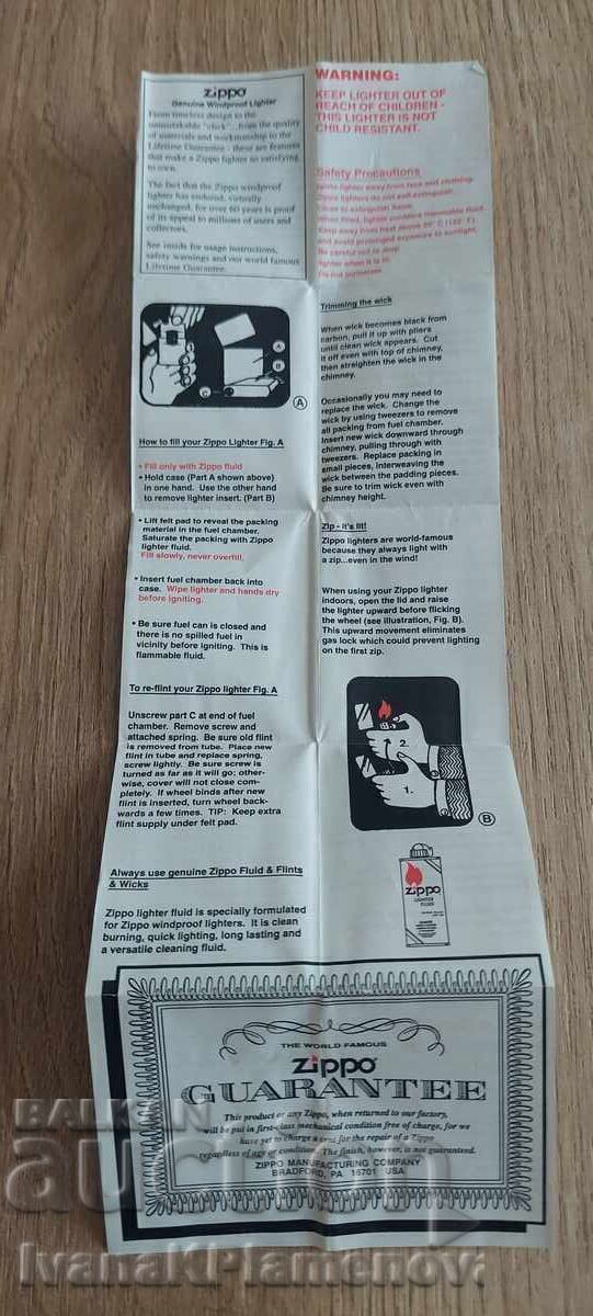 Brichetă ZIPPO retro pentru colecționari - 5