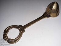 CANDLE EXTINGUISHER. BRASS