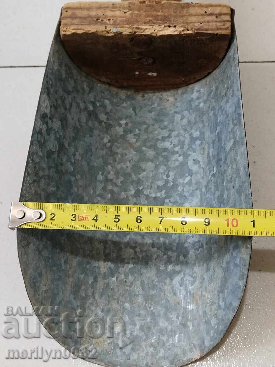 Стара лопатка за зърнени храни, дървения - 5