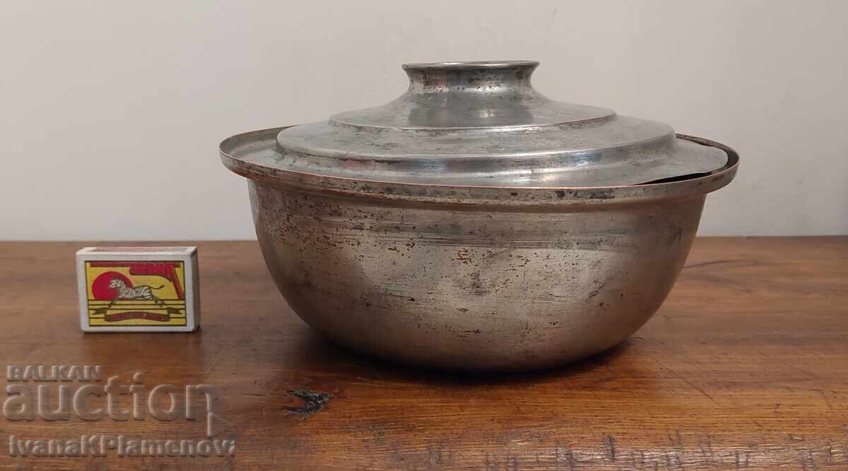 Cupa cu capac de cupru retro pentru colecționari - 7