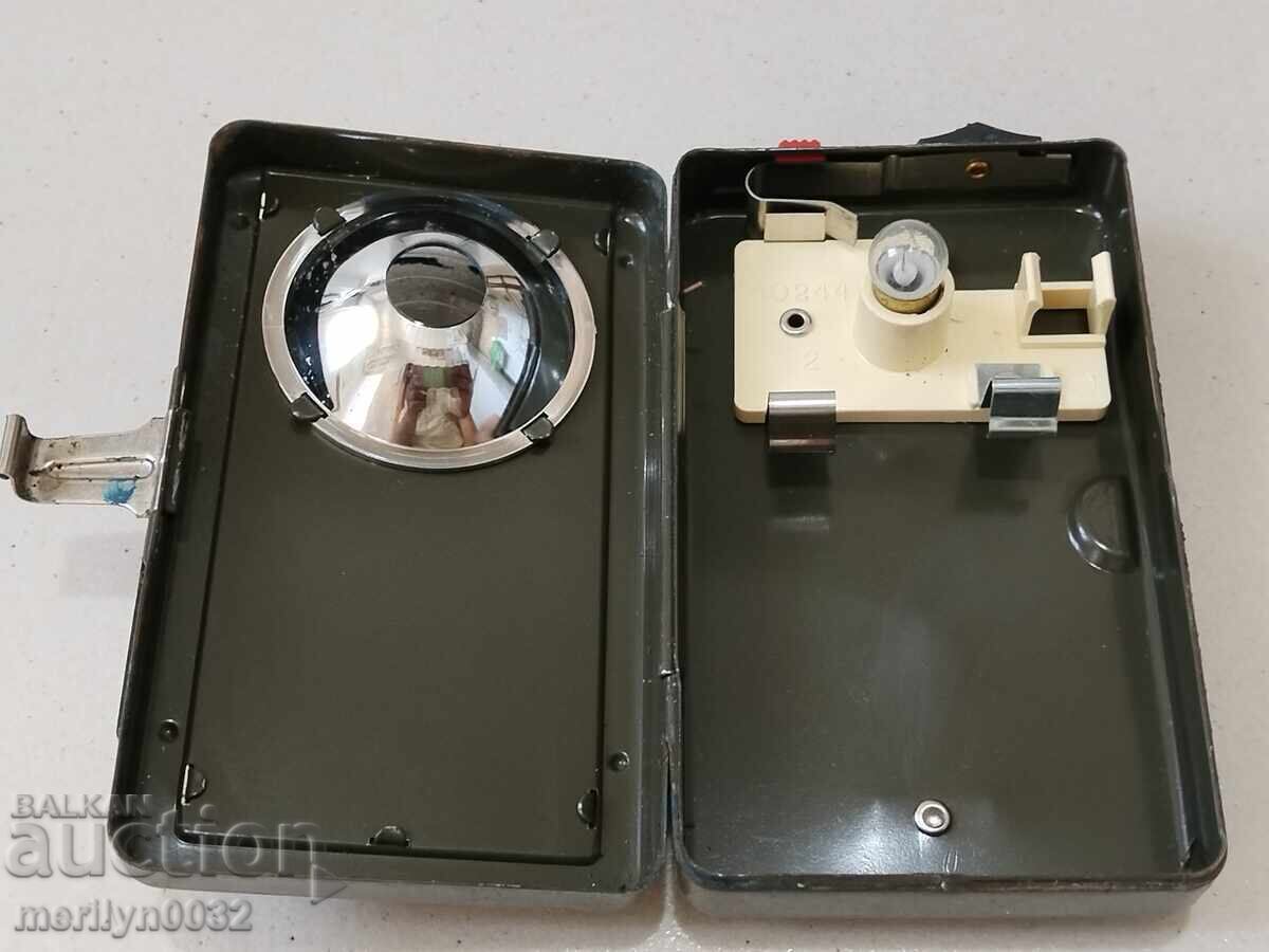 Swiss military electric flashlight spotlight - 6