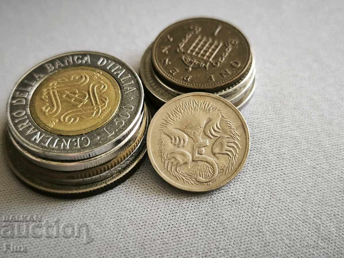 Monedă - Australia - 5 cenți | 1968