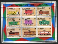 Гамбия 1991г. MnH - Локомотиви, транспорт, железници