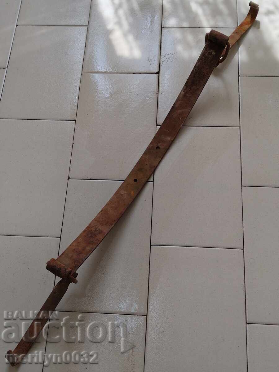 Σφυρήλατη ρόδα με γάντζους για δίκυκλο φαιτόν σφυρήλατο σίδερο - 6