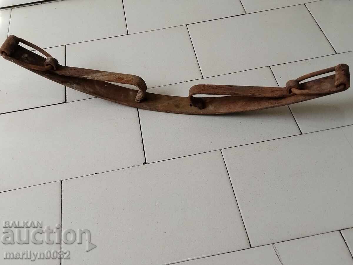 Σφυρήλατη ρόδα με γάντζους για δίκυκλο φαιτόν σφυρήλατο σίδερο - 7