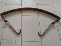 Σφυρήλατη ρόδα με γάντζους για δίκυκλο φαιτόν σφυρήλατο σίδερο