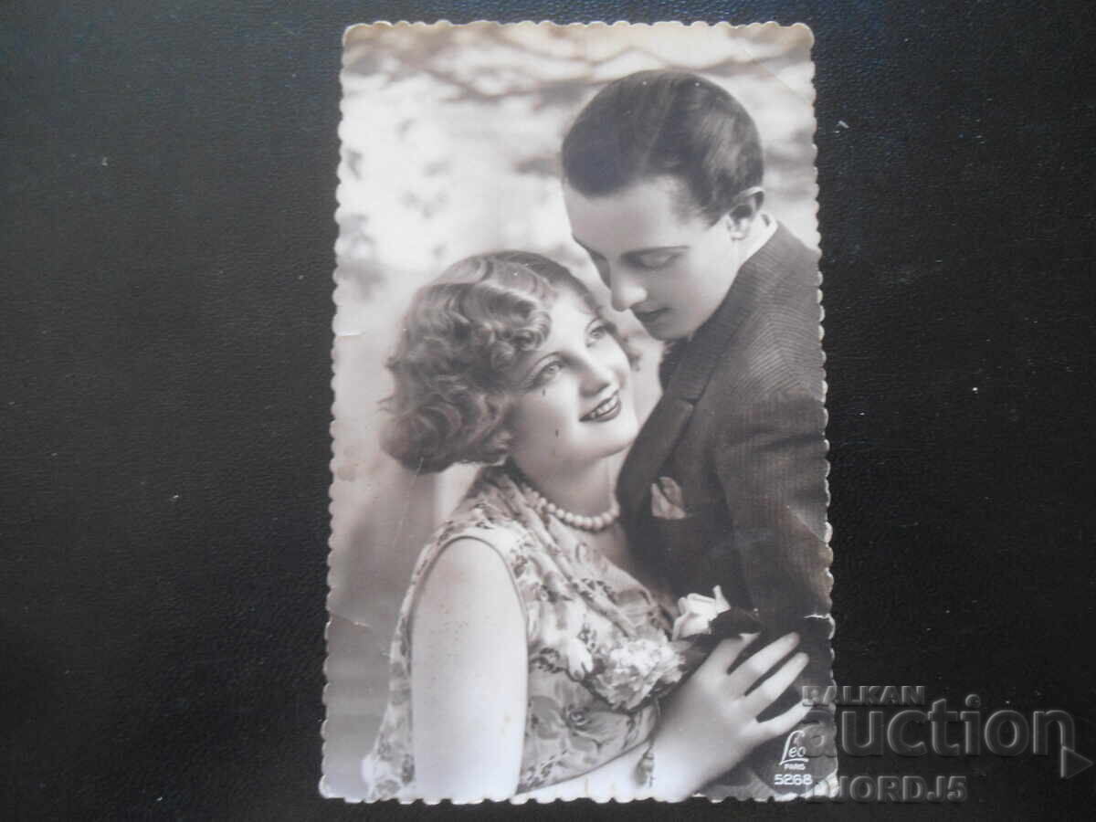 Стара картичка, 8 Юни 1933 г., Оряхово - Гложене, Оряховско