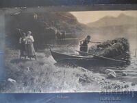 Παλιά καρτ ποστάλ, 7.I.1935, χωριό Γκολεμάνοβο - πόλη Οριάχοβο