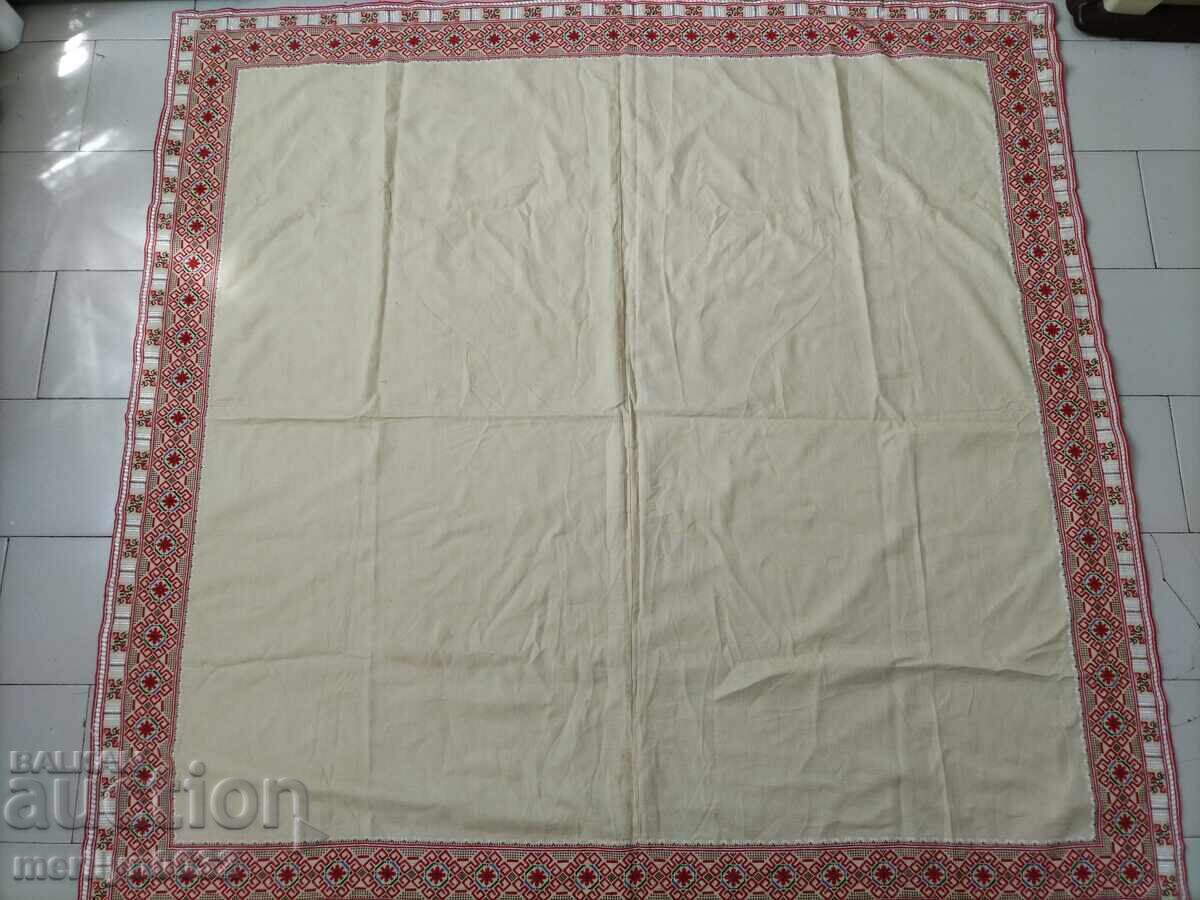 Παλαιό χειροποίητο κέντημα κάλυμμα καρέ διακόσμηση κέντημα με τιμή 97.00 BGN | € 49.60