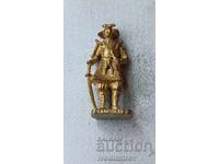 Figurină din metal Samurai 3 ouă de ciocolată