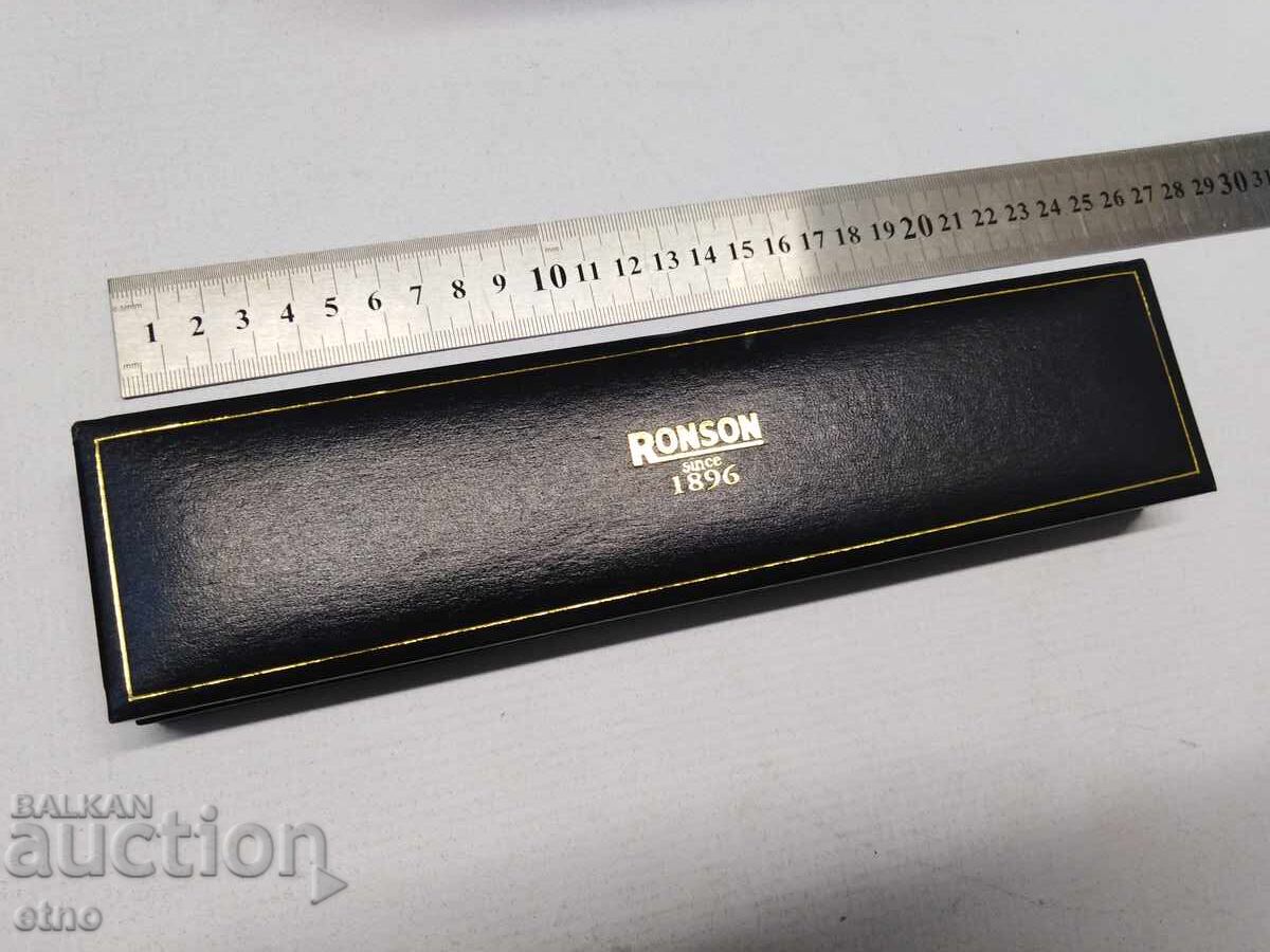 СТАРА КУТИЯ "RONSON","РОНСОН" СТАРА КУТИЯ "RONSON","РОНСОН"