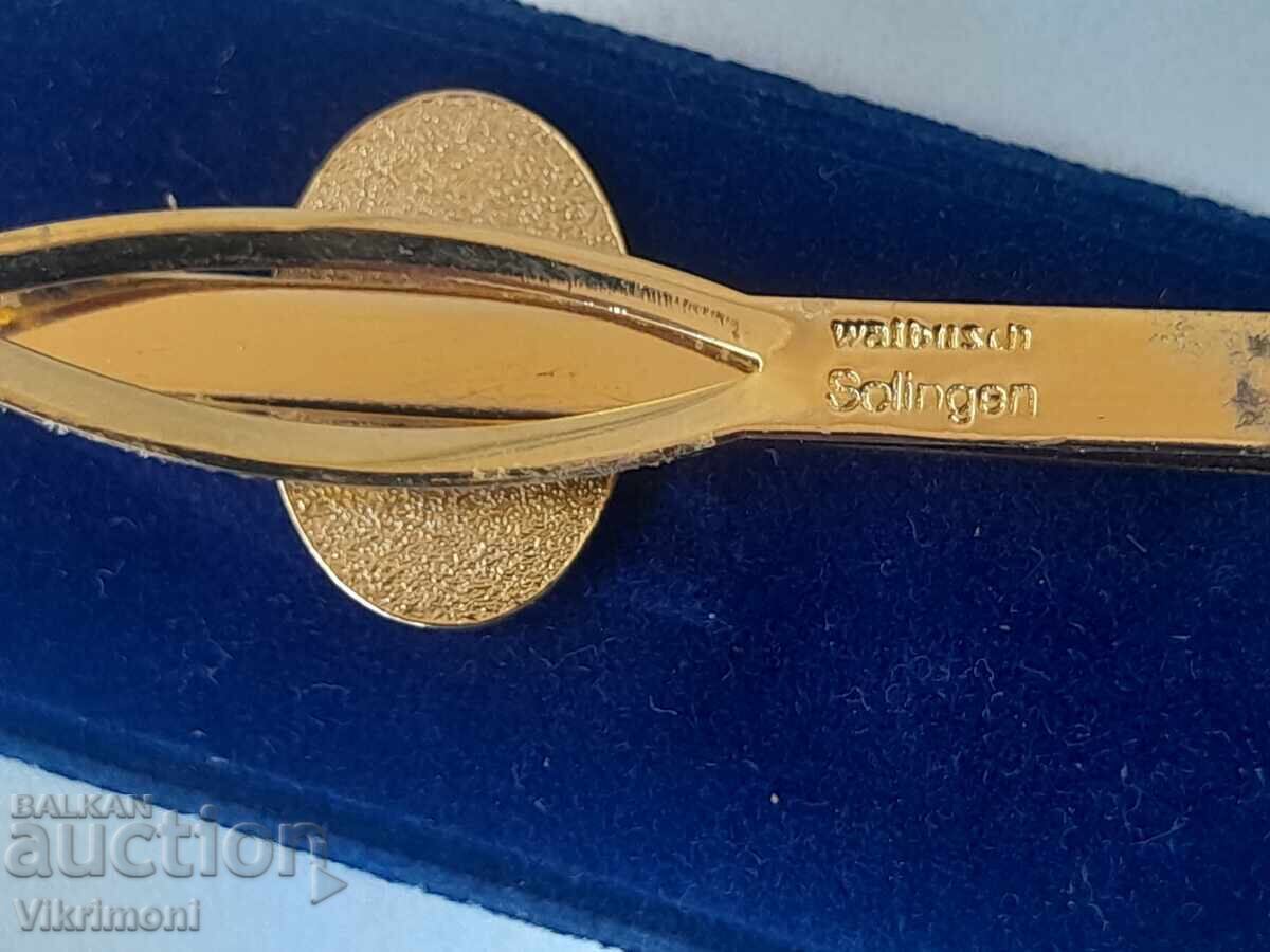 Enamel sign, gold plating, Solingen, Solingen, Walbush with price 40.00 BGN | € 20.45